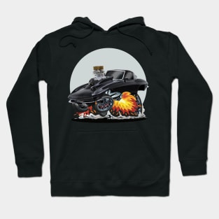 1963 Vette Split Window Coupe Hoodie